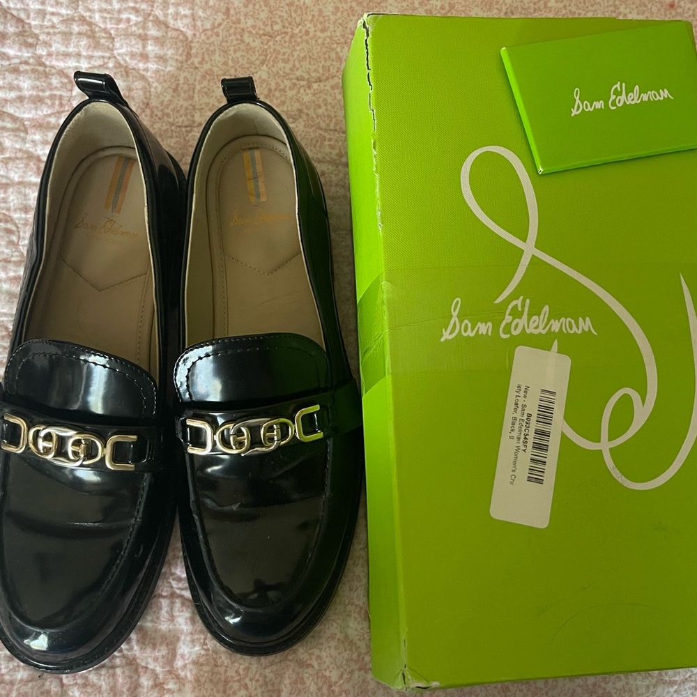 Samuel Edelman Women’s Christy Loafer Black size 9